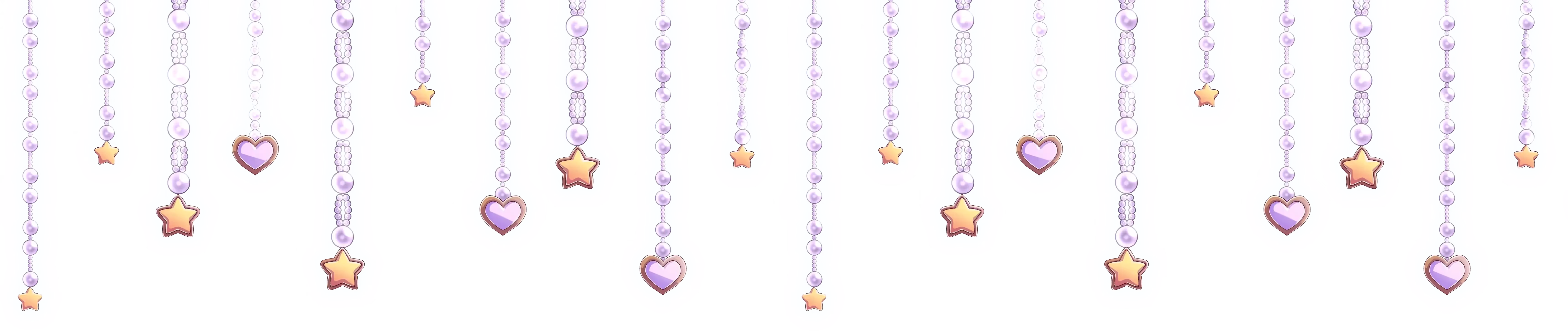 Starry beads curtain